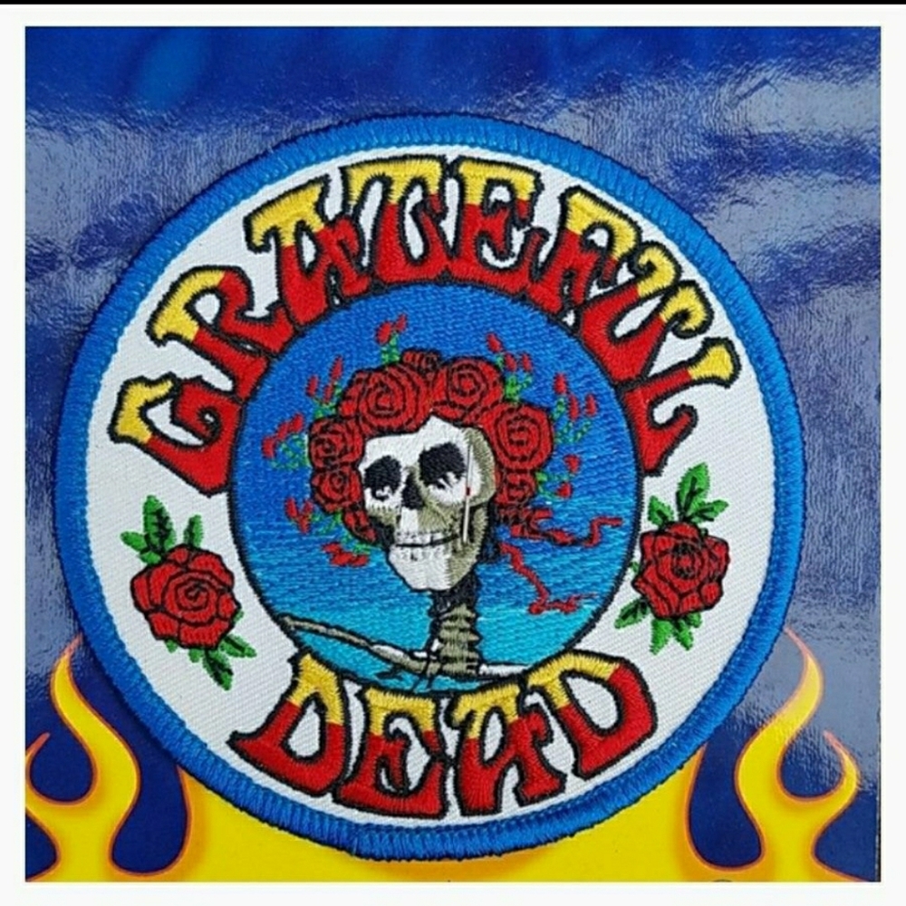 NEW 2000 Grateful Dead Patch - Iron On or Sew On - ROUND